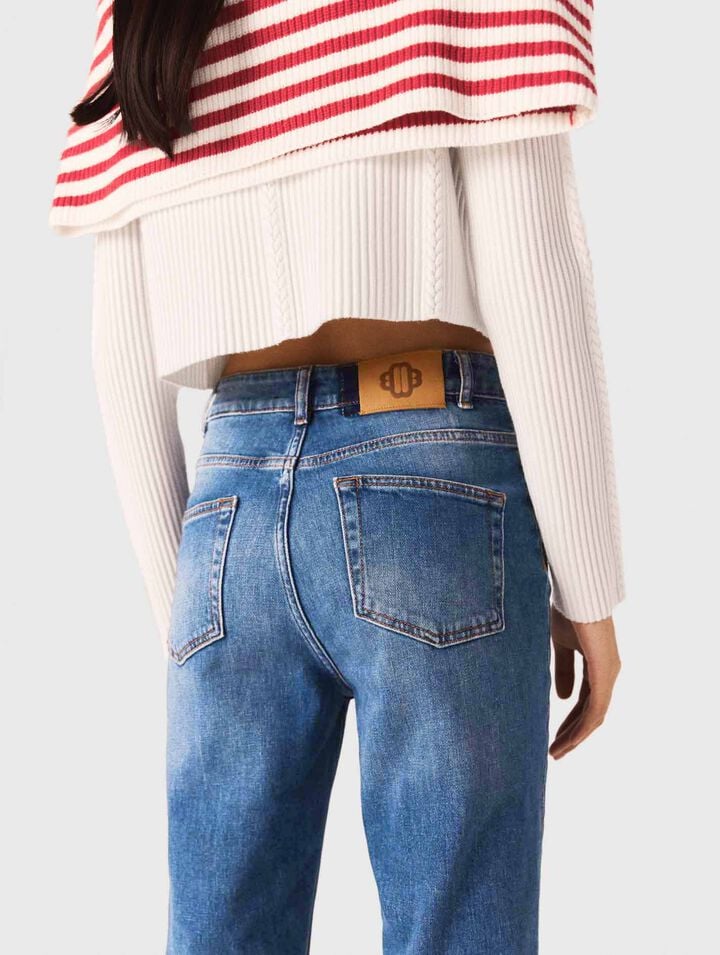 Vaqueros denim con bolsillos