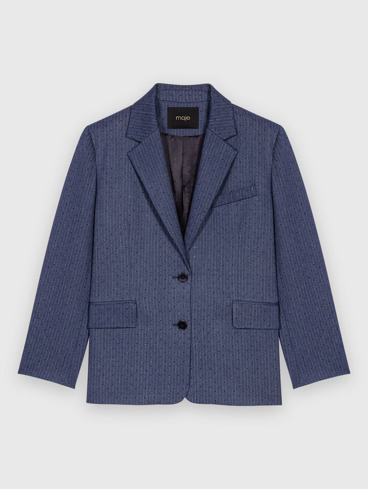 Rhinestone suit jacket