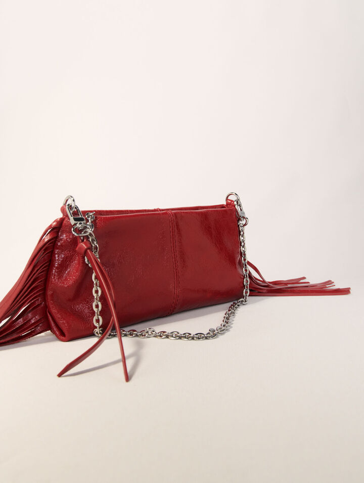 Miss M Pouch leather clutch
