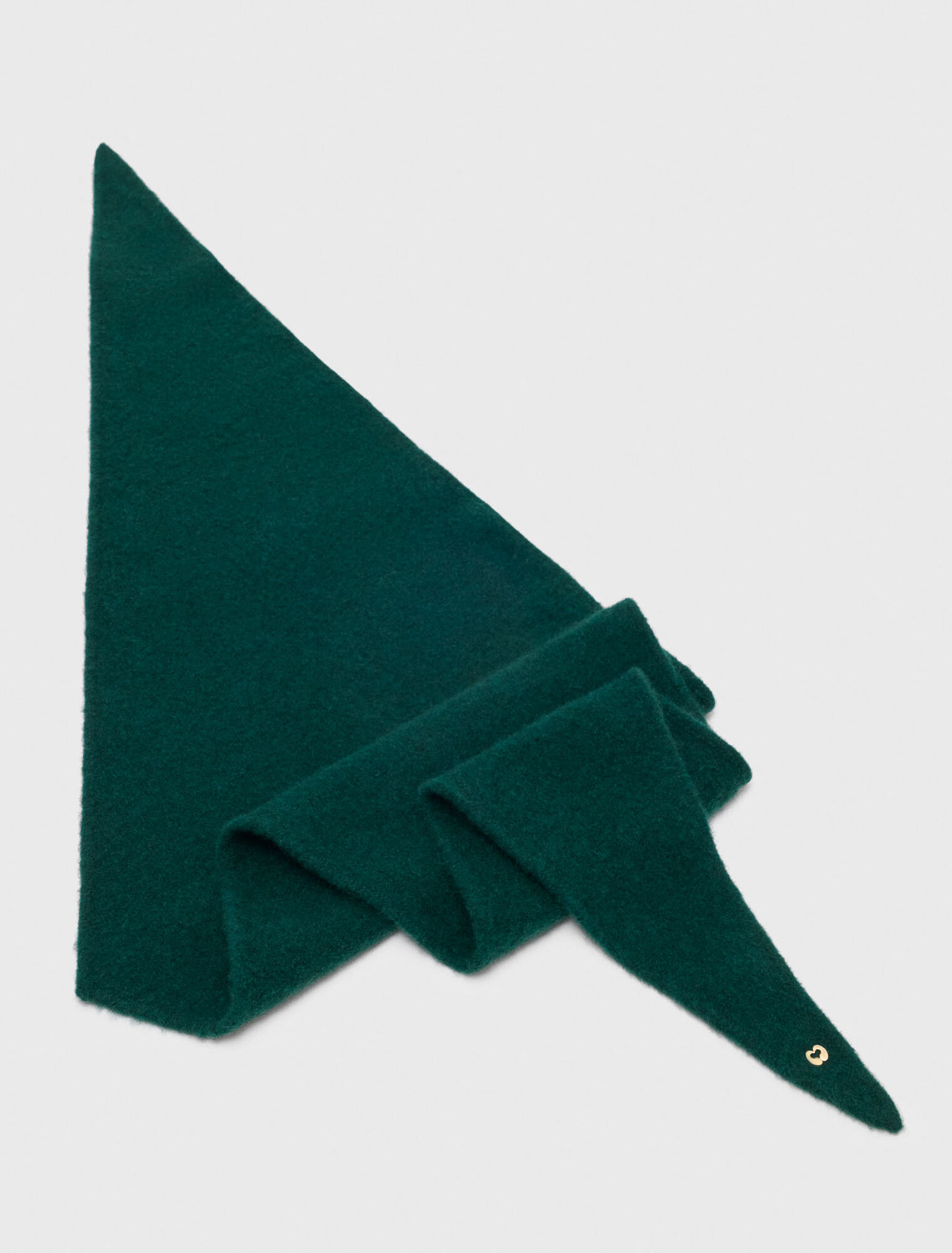 Yak blend triangle scarf