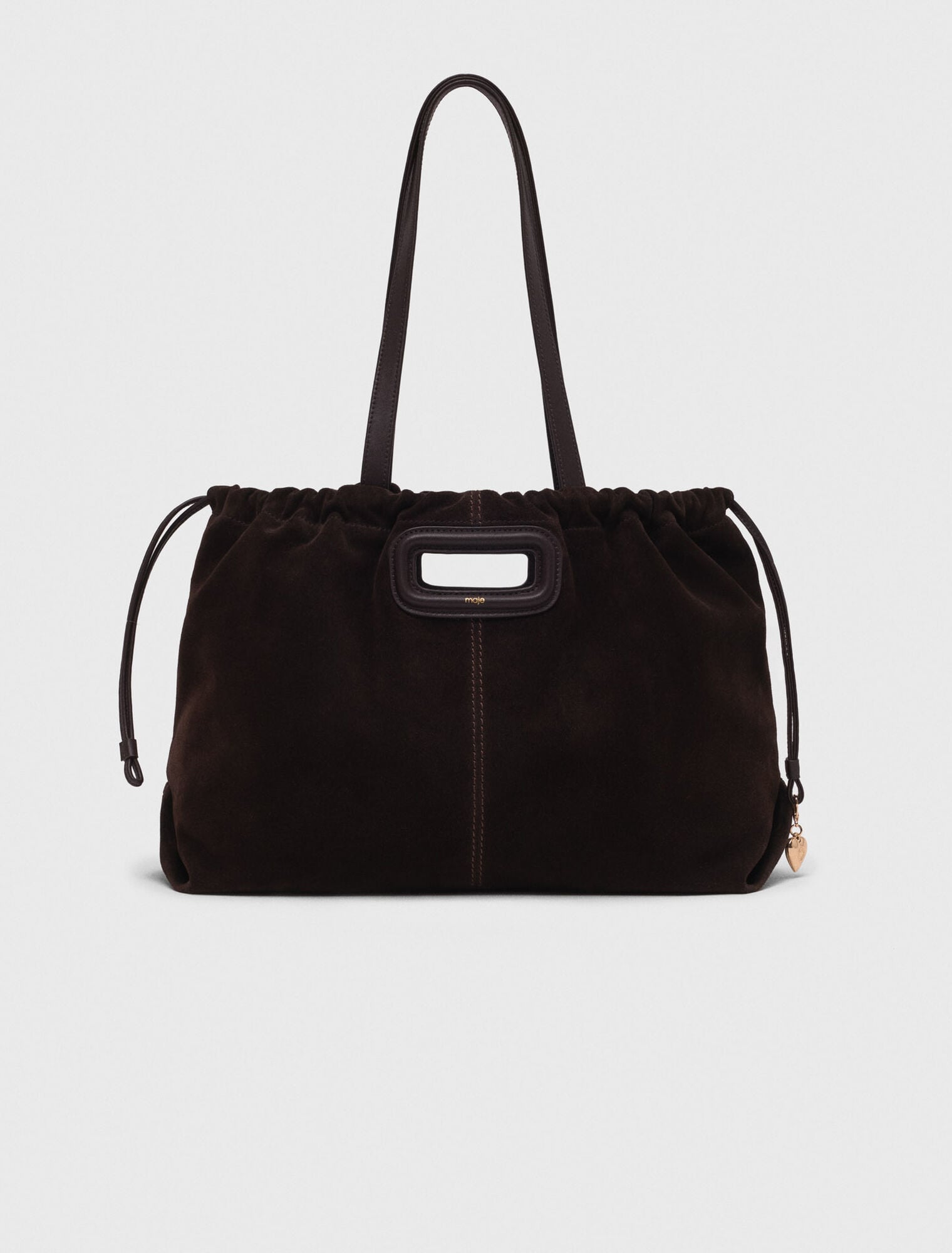 Suede Milpli tote bag