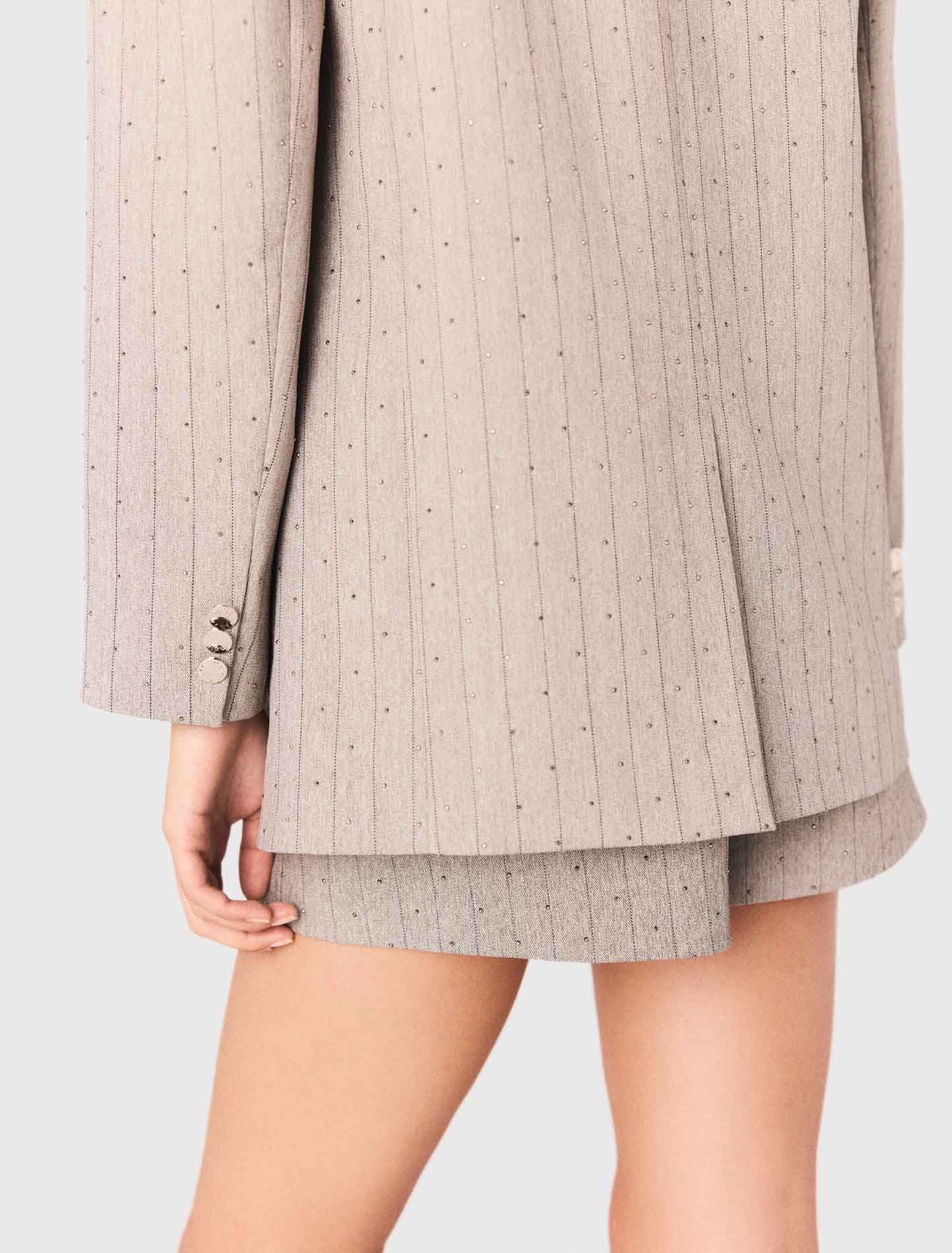 Rhinestone suit jacket