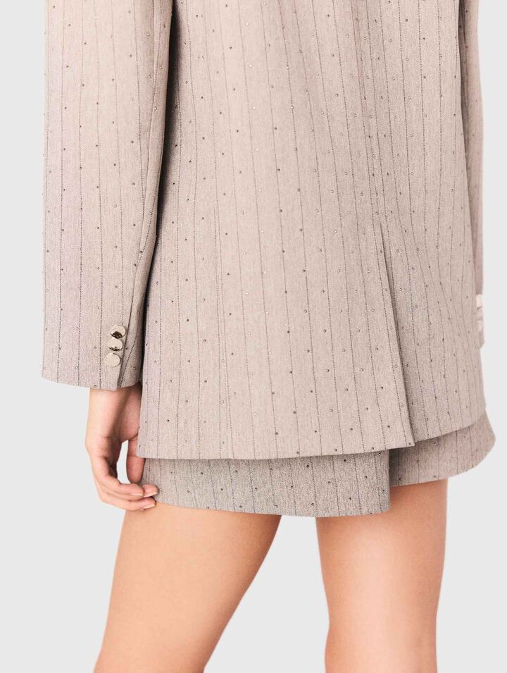 Rhinestone suit jacket