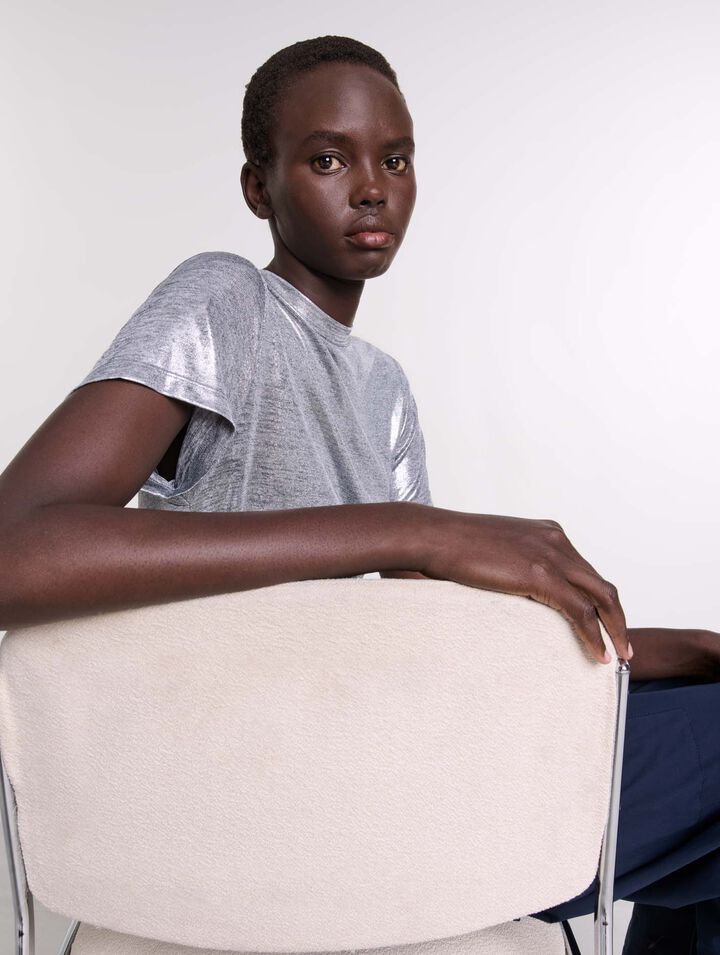Lamé T-shirt
