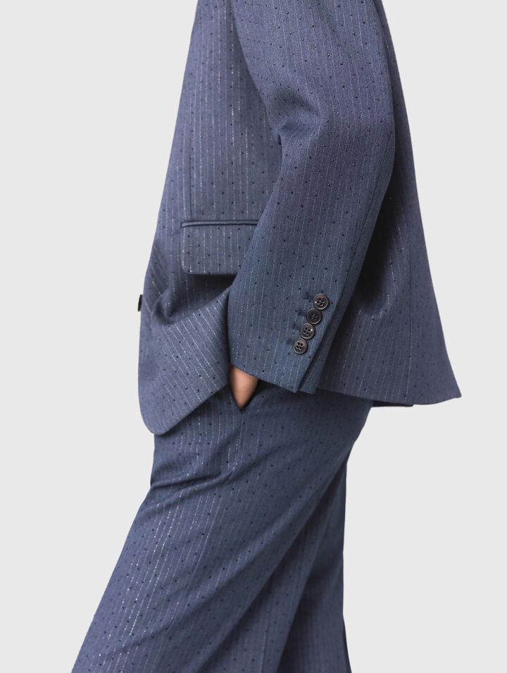Rhinestone suit jacket