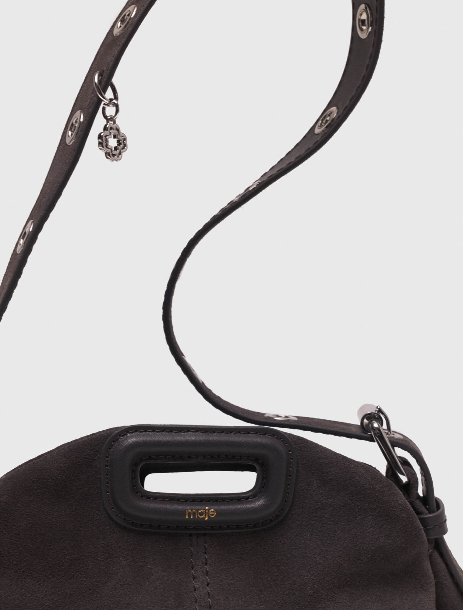 Miss M mini suede bag