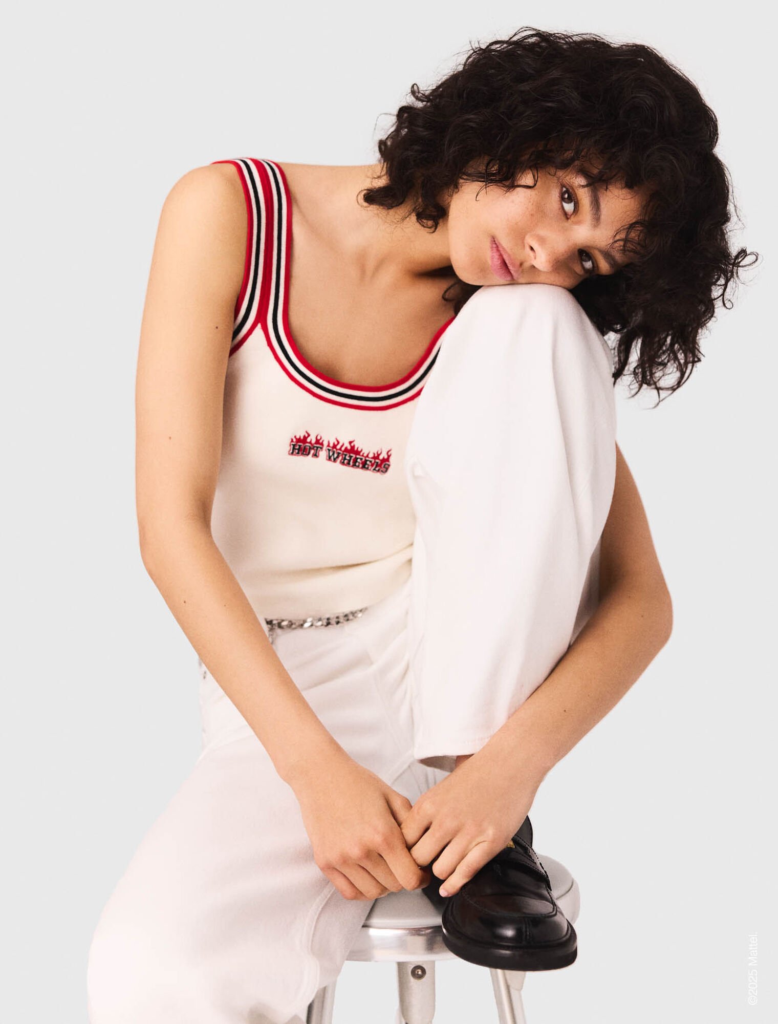 Knit crop top