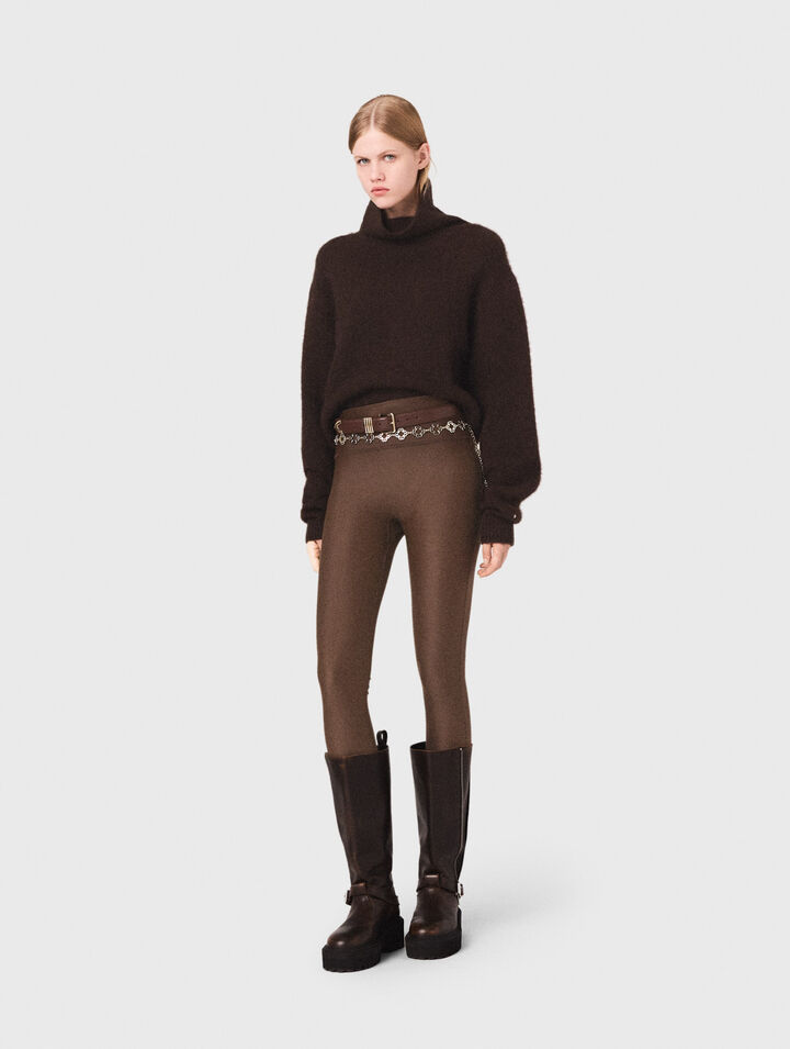 Jersey leggings