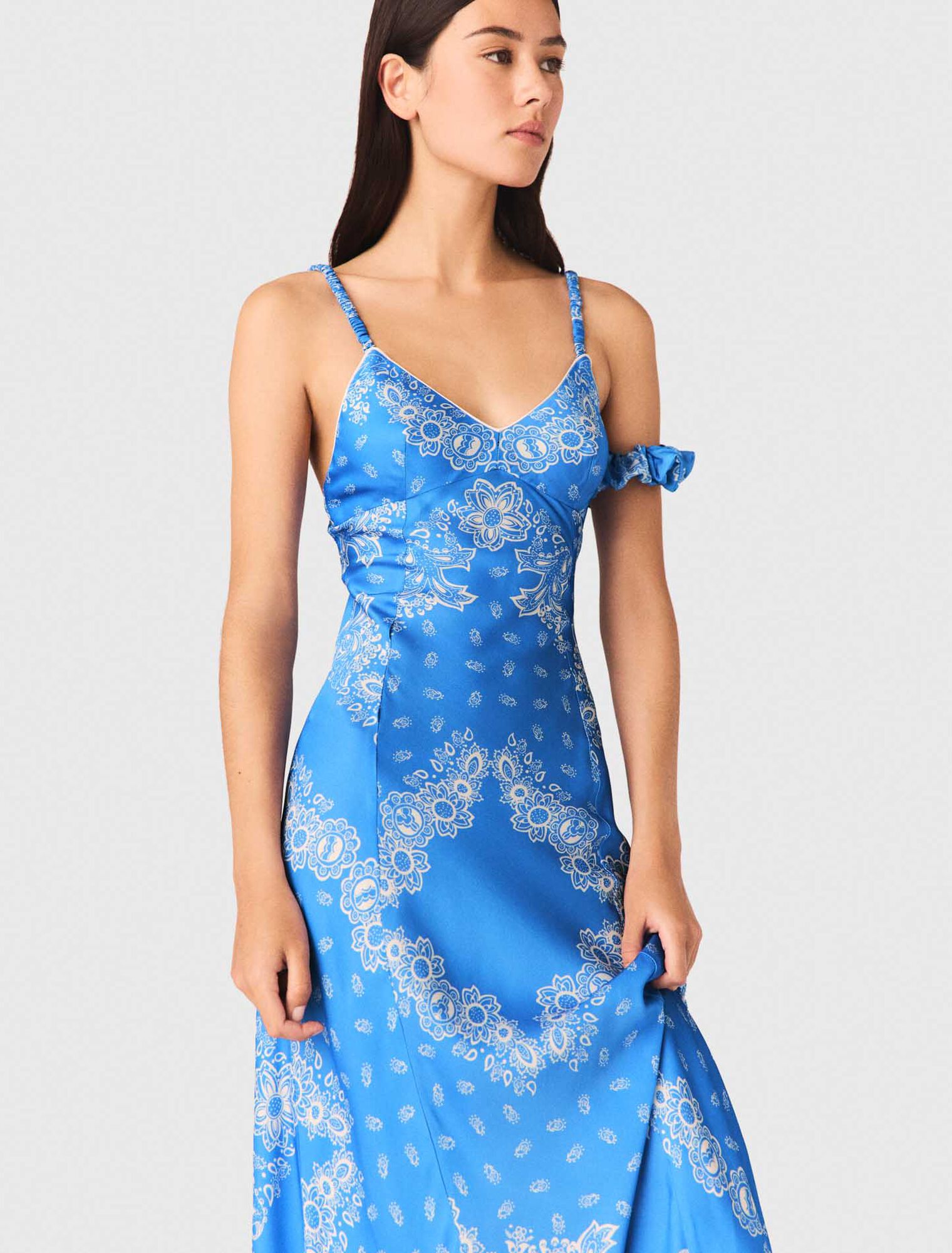 Patterned maxi dress