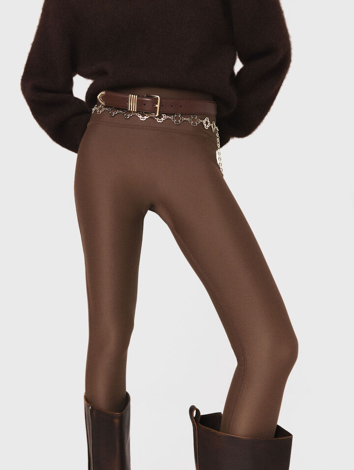 Jersey leggings
