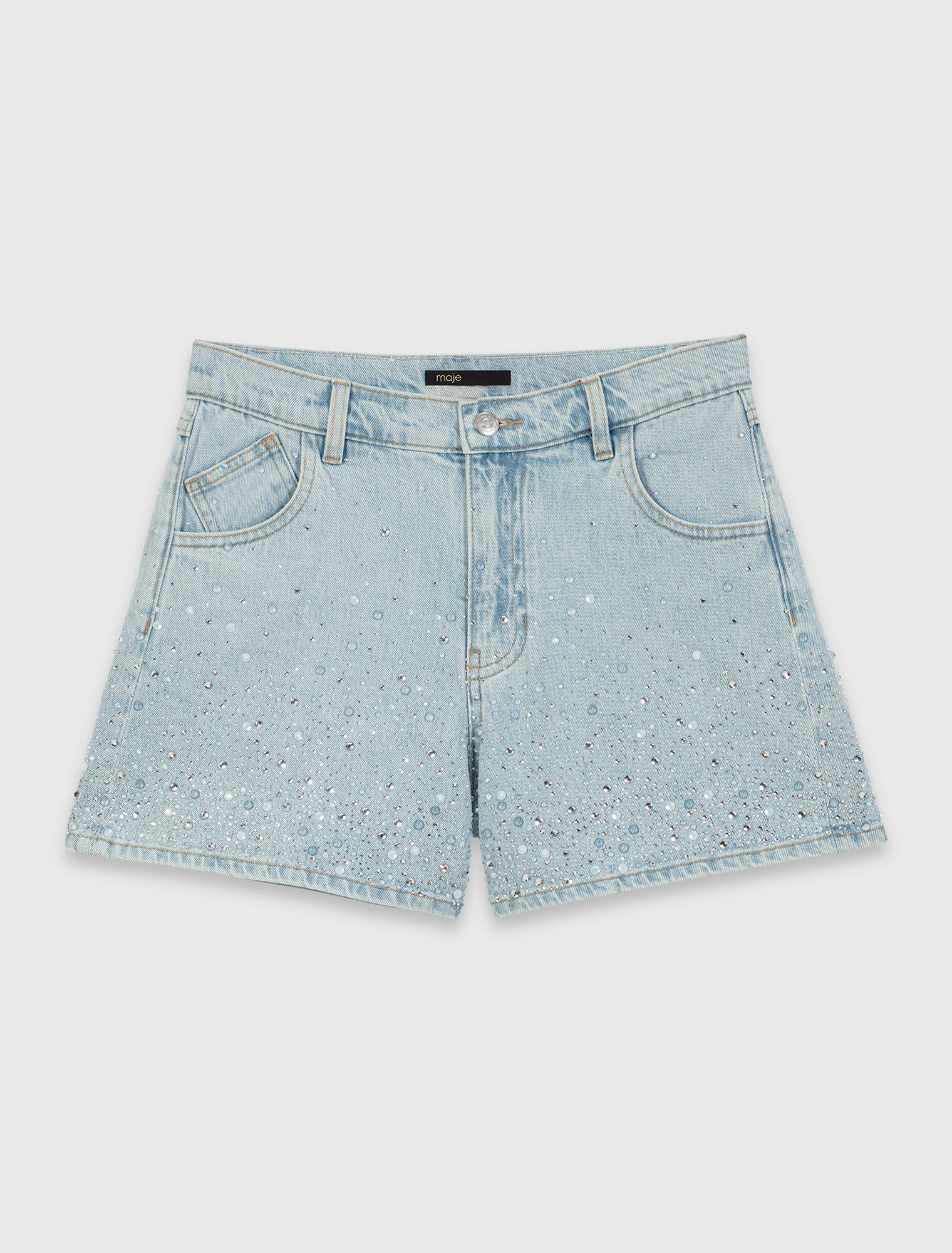 Rhinestone shorts
