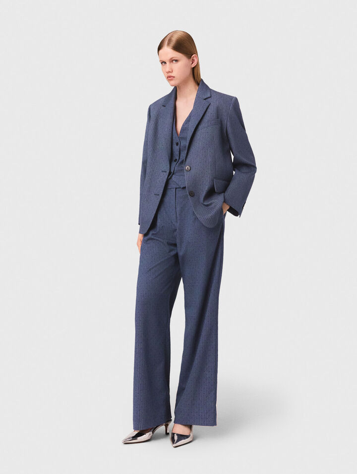 Rhinestone suit jacket