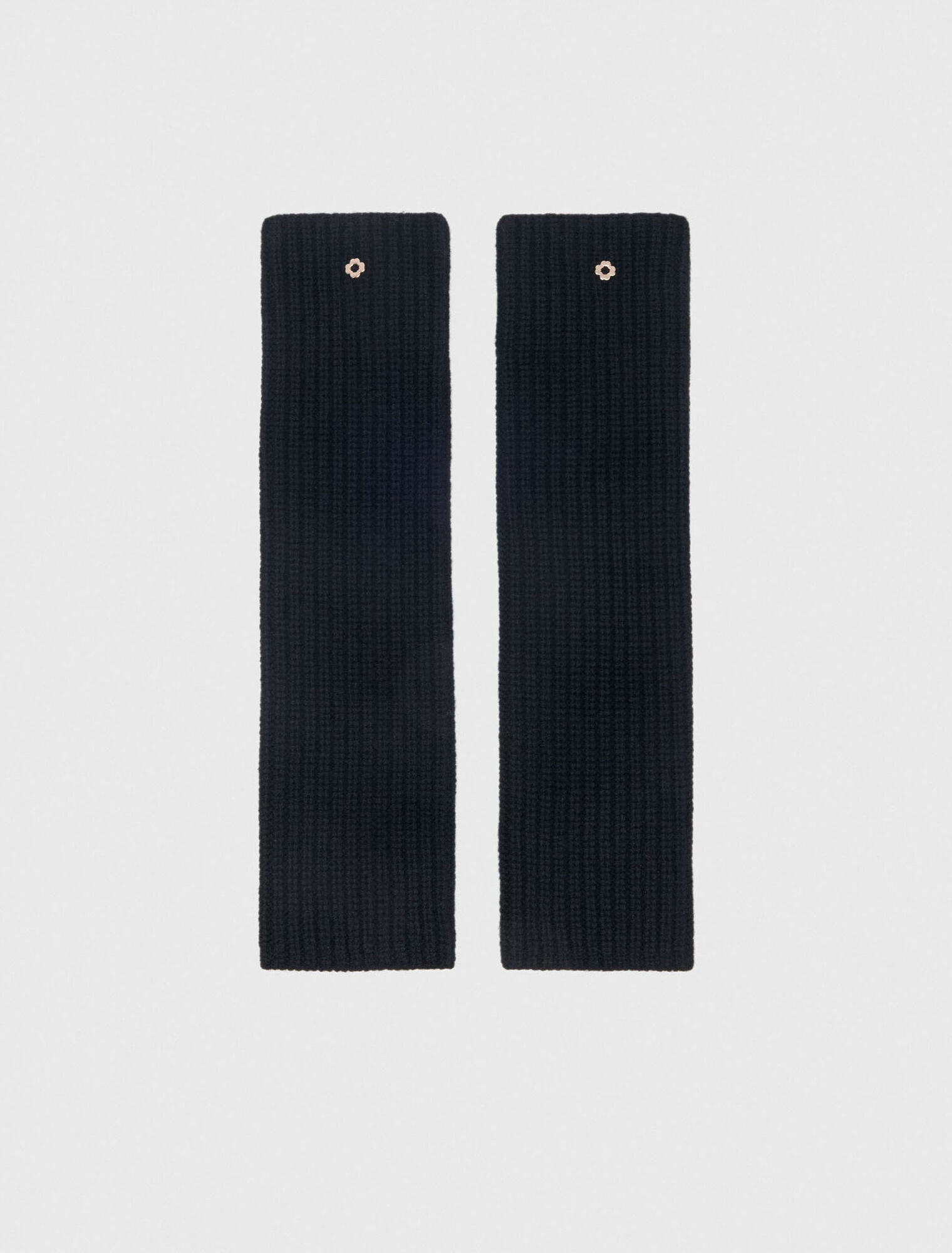 Wool and cashmere mittens