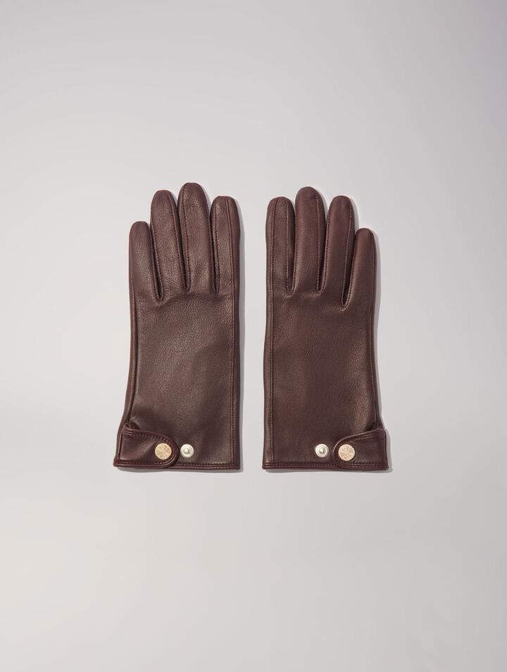 Leather gloves