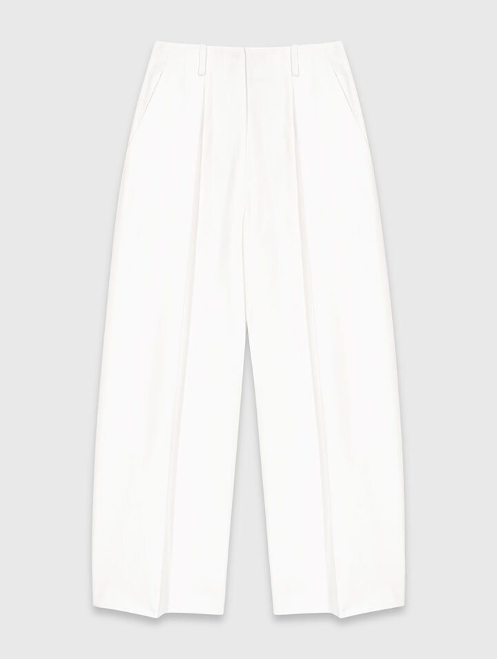 Balloon suit trousers